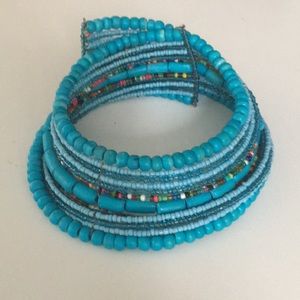 Turquoise beaded choker
